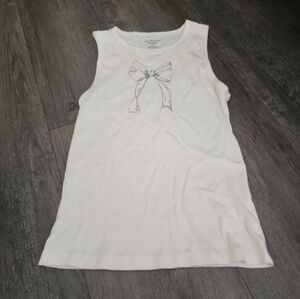 American Eagle Bow Boyfriend Tank Medium